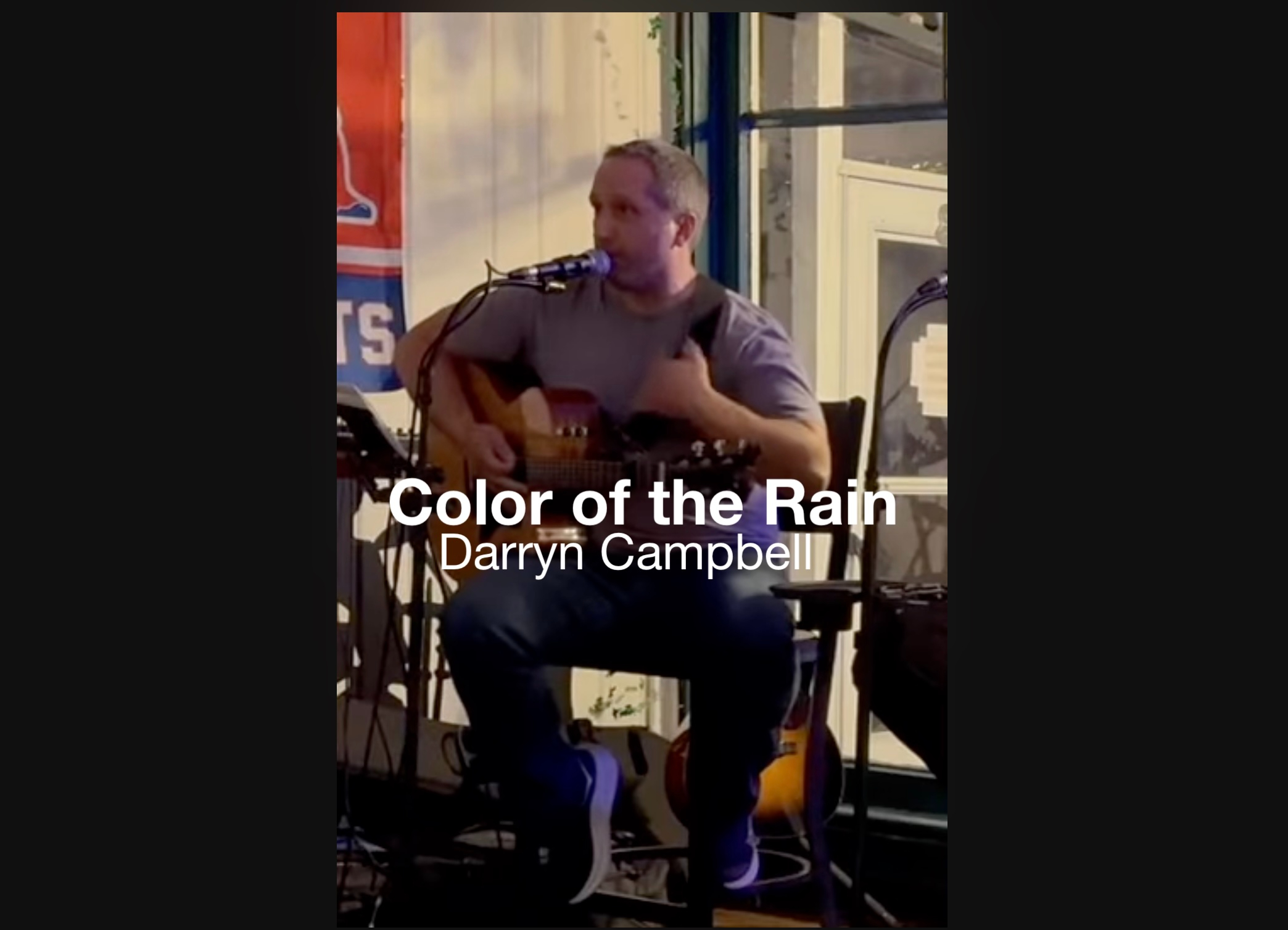 Color of the Rain - Darryn Campbell